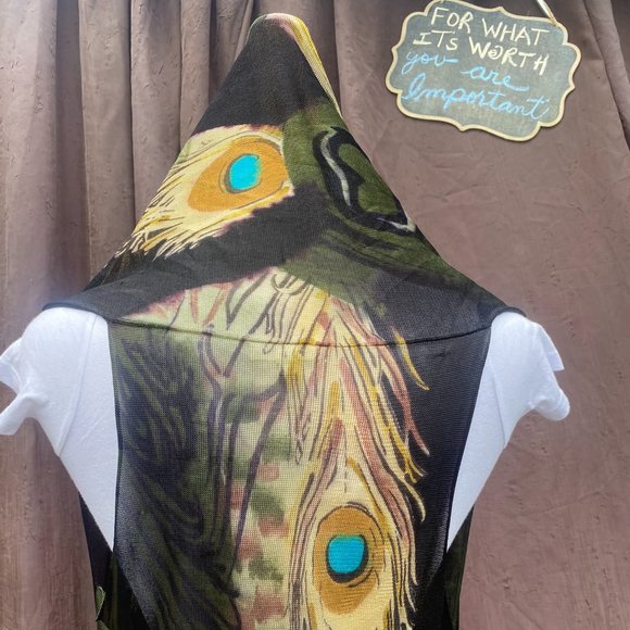 🤗100-You Are Adore❤️d ~Adore Peacock Vest - Picture 6 of 11